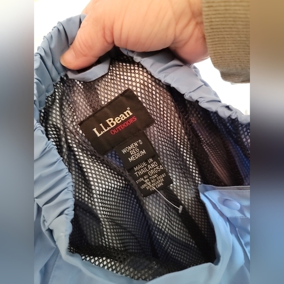 L.L. Bean Blue Snow Pants Lined Women's Medium New Partial Tag - Picture 6 of 6